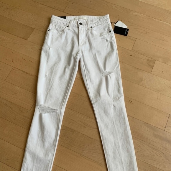JOES Jeans White Distress BNWT Jeans Cropped - Picture 5 of 8